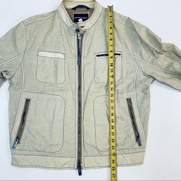 Emporio Armani jacket beige size XXL - Picture 6 of 13